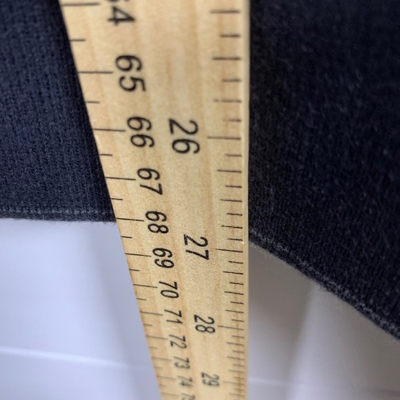 American Eagle Black Full Zip Hoodie Eagle Graphic Men XL Y2K Spell Out Skater - Picture 13 of 14